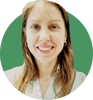 Headshot of Diane Frysztacki on a green background