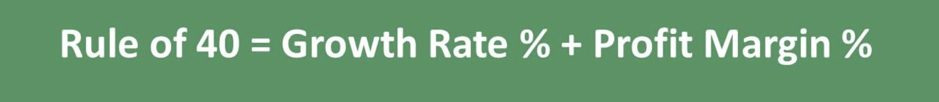 Rule of 40