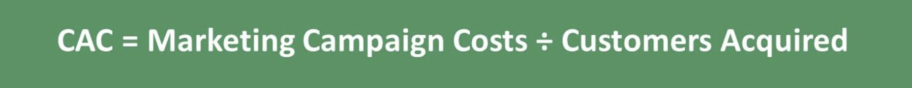 Customer Acquisition Cost