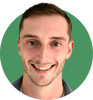 Headshot of Rob Keuleman on a green background
